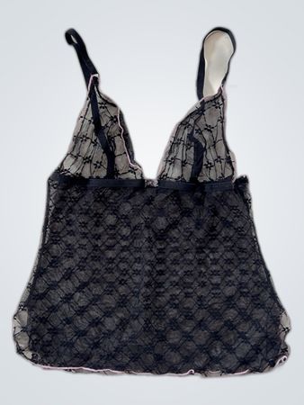 Unbranded Black Lace Cami Top