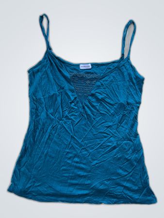 Intimissimi Teal Lace Cami Top