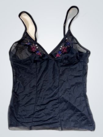 Bacirubati Black Camisole