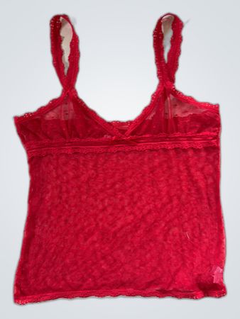 Red Lace Camisole