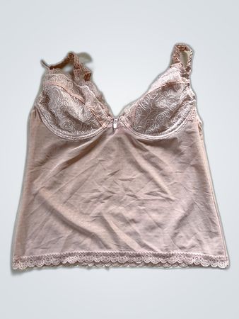 Triumph Pink Lace Cami