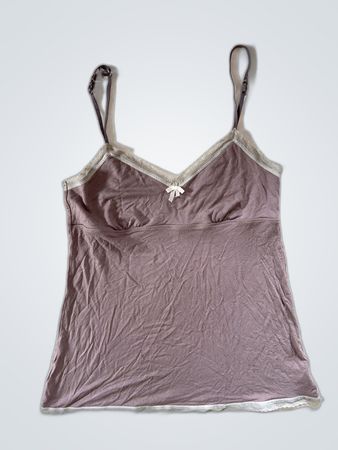 GapBody Lace Trim Camisole Top
