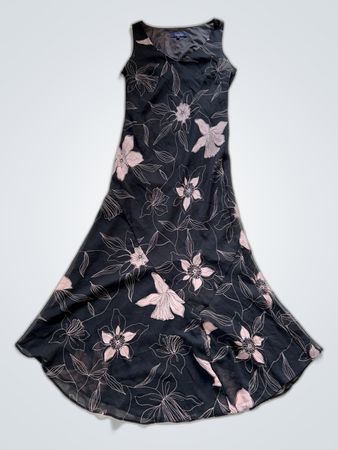 Black Floral Dress