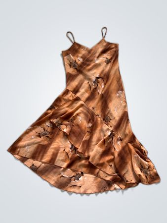 olivia olivia Brown Floral Dress