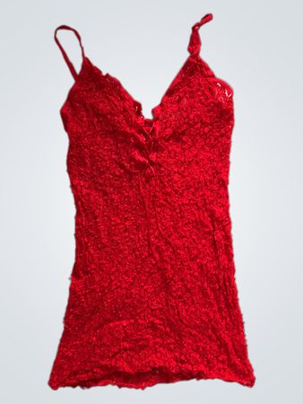 Red Lace Camisole
