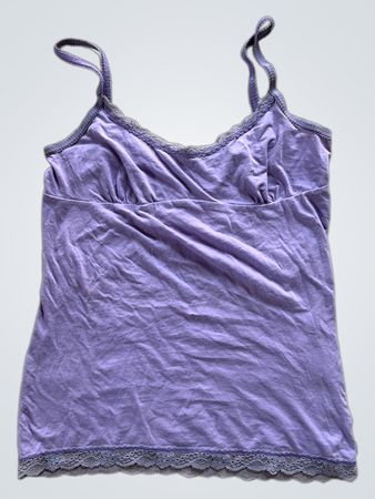 Tezenis Purple Lace Cami Top