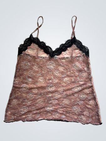 Tezan Floral Lace Cami Top