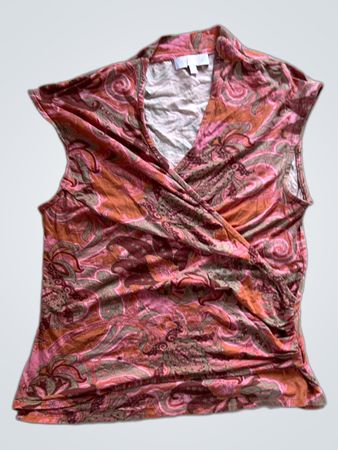 Rabalder Paisley Sleeveless Top
