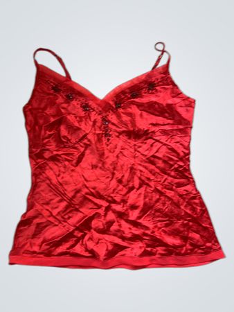 Red Women's Tank Top