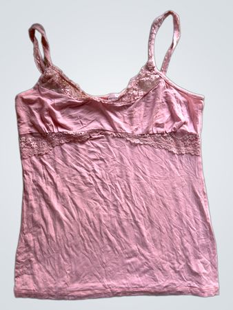 Pink Lace Camisole