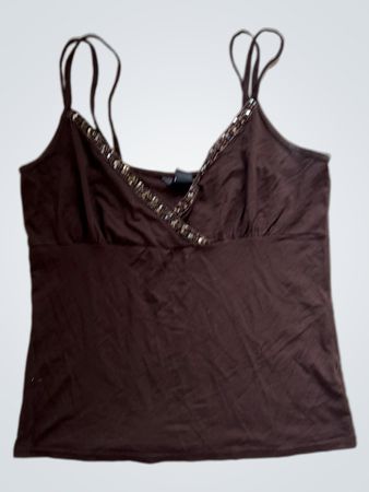Brown Tank Top