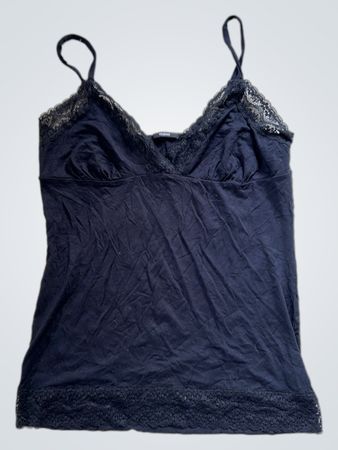 Tezenis Black Lace Cami Top