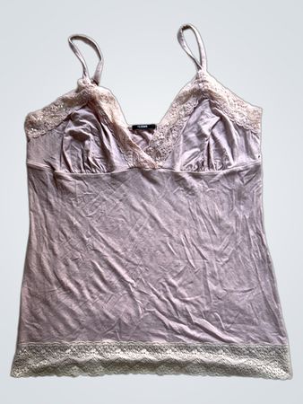 Tezenis Lace Trim Cami Top