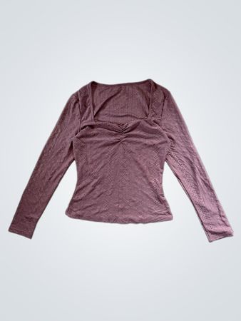 Pink Long Sleeve Top