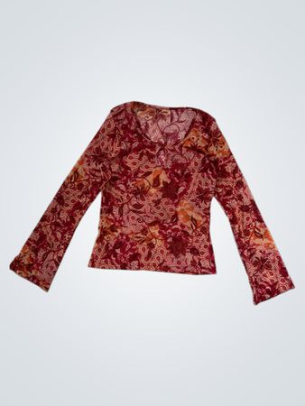 Long Sleeve Floral Top