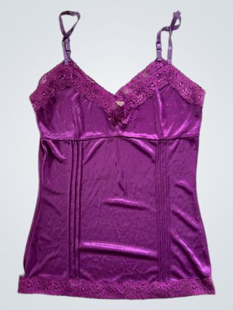 Bershka Purple Lace Camisole
