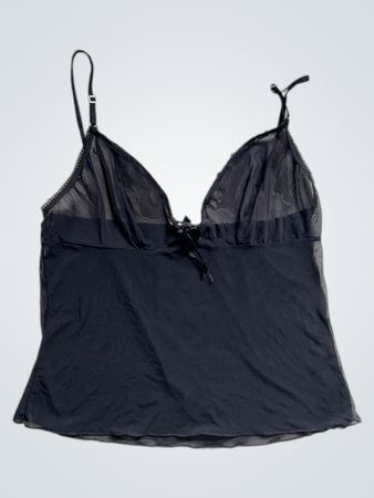 Black Sheer Camisole