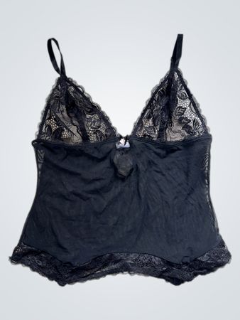 Women's Black Lace Camisole