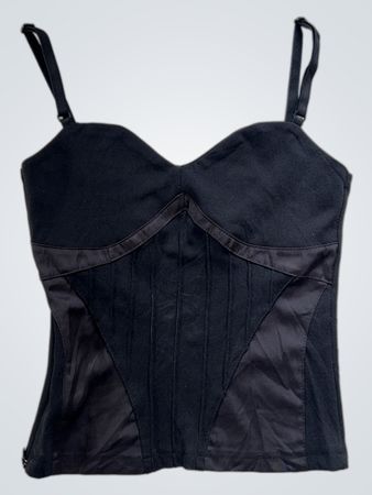 Gian Vargian Italia Black Bustier