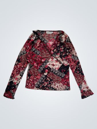 Surrender Long Sleeve Floral Top