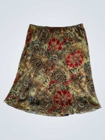 Floral Pattern Skirt