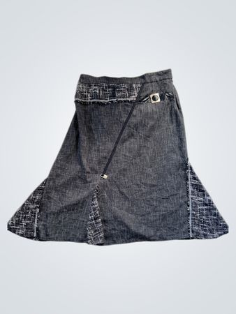 Umberto Monza Gray Skirt