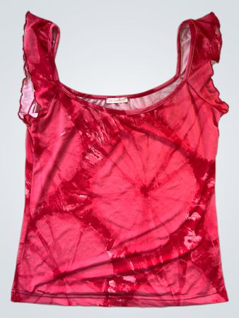 Julie Guerlande Pink Tie-Dye Top