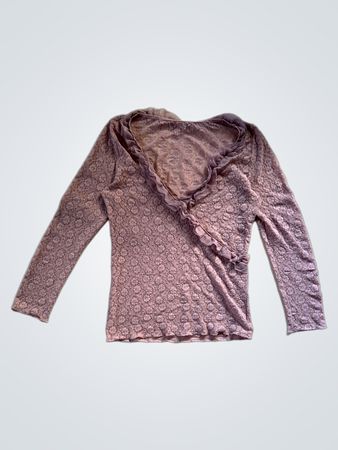 Pink Lace Top