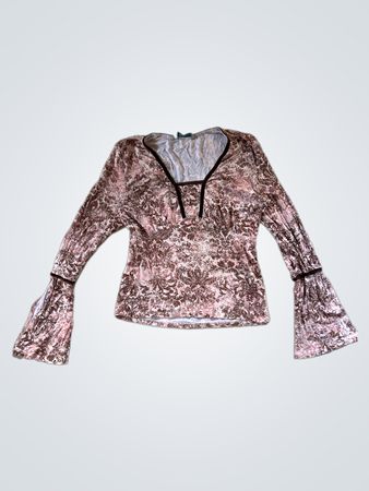 Tintoretto Floral Long Sleeve Top