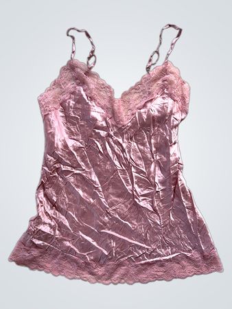 Intimissimi Pink Lace Trim Cami Top