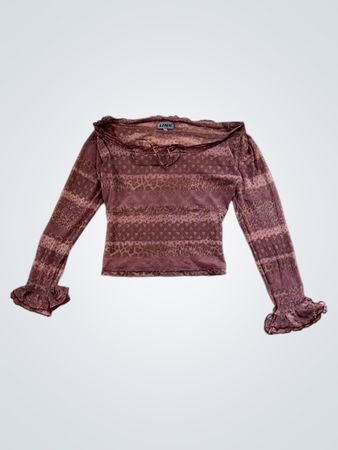 Pink Long-Sleeve Top