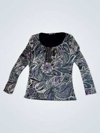 Camomilla Italia Floral Long Sleeve Top