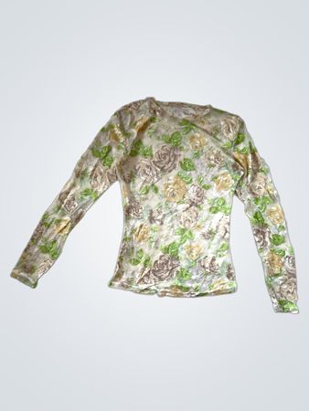 Floral Long-Sleeve Top