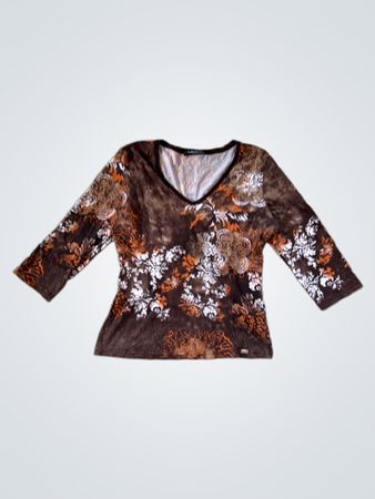 Betty Barclay Floral Long Sleeve Top