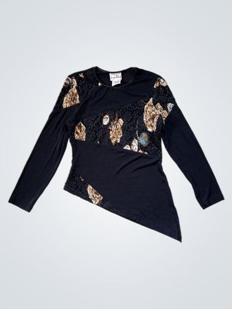 Joseph Ribkoff Black Long Sleeve Top