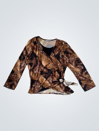 Must Paisley Print Top