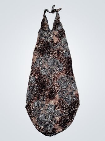 Animal Print Halter Top