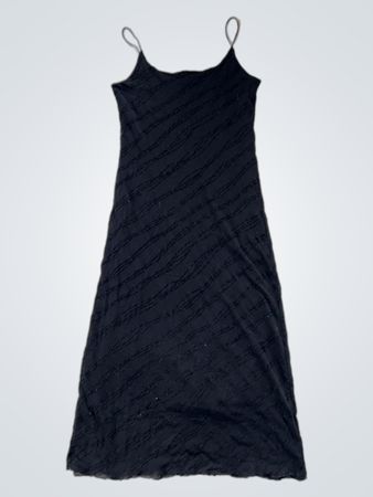 Cache Cache Black Sheer Maxi Dress