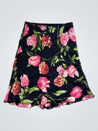 S.Oliver Damen Blumen Midi Rock