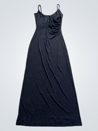 Orsay Black Sparkle Maxi Dress