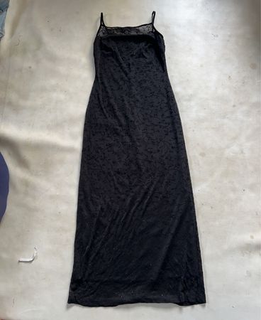 Ruby Rox Black Floral Maxi Dress