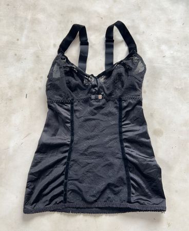 Intimissimi Black Lace Trimmed Camisole Top