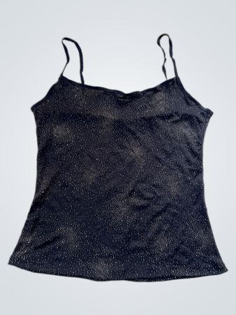Kookai Black Sparkle Camisole Made in Australia
