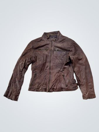 Conbipel Leather Biker Jacket