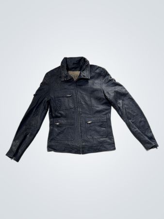 IKKS Leather Jacket