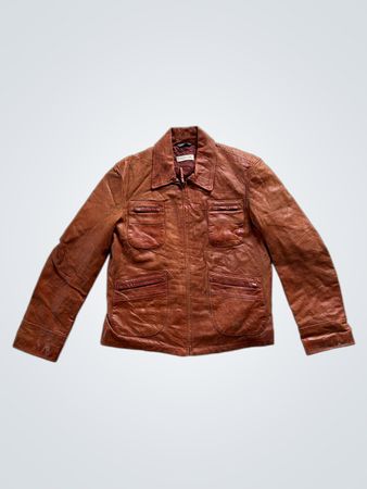 BLUES CLUB Leather Jacket