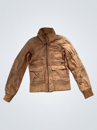 Bsk Leather The New Casual Line Brown Jacket