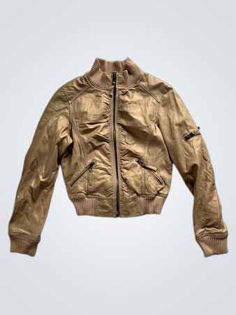 Bata and more QUALITY LEATHER Bomber Jacket