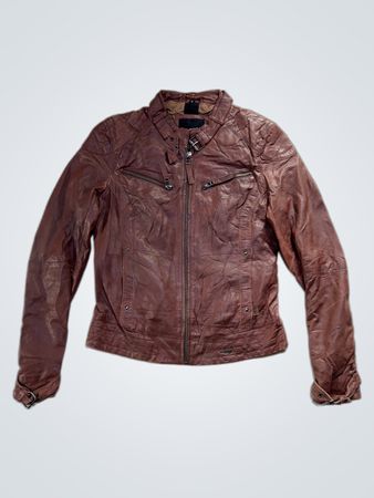 IMAE Brown Leather Jacket - Follow No One