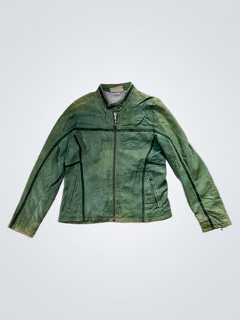 Green Leather Jacket